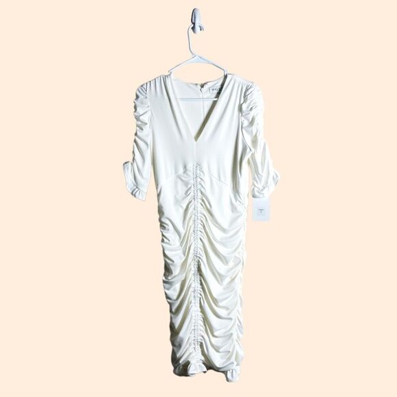 Hale Bob Ruched Mini Dress - Picture 1 of 5